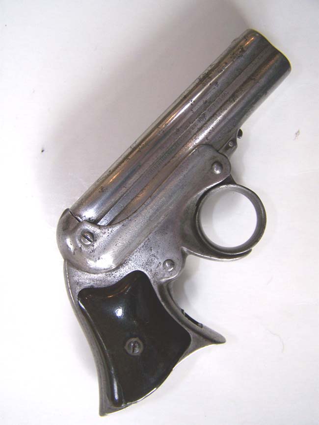 A Civil War era Remington-Elliott's Patent four barreled .32 cal. Derringer